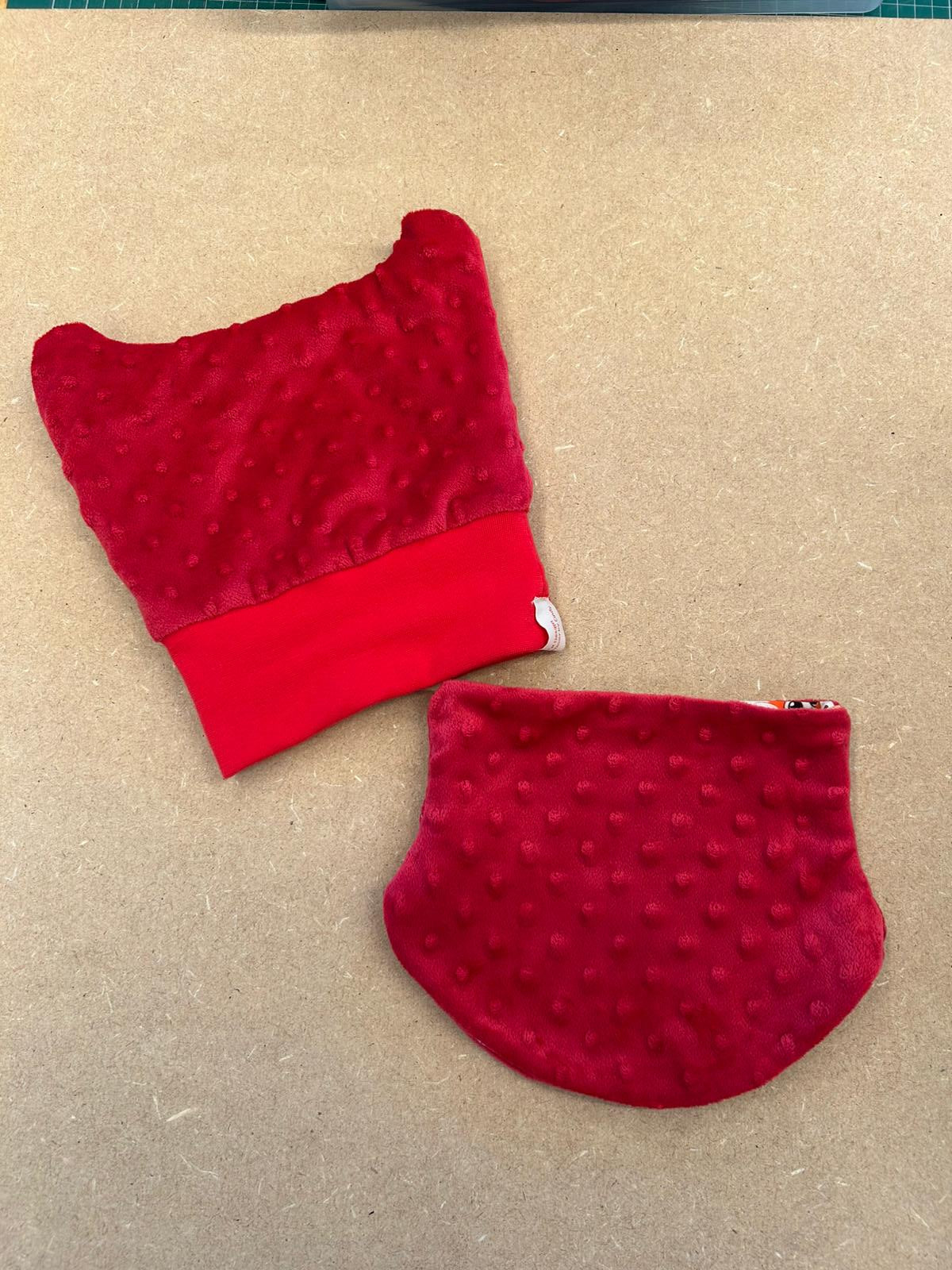 Set: Knotenbeanie und Halssocke KU 47