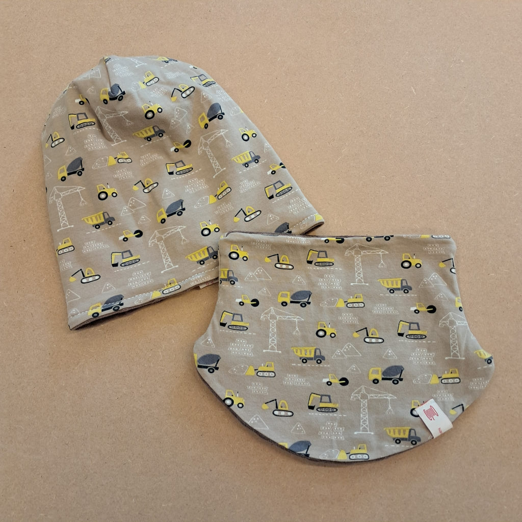 Set:  Beanie und Halssocke KU 49/50